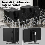 Devanti Air Fryer Oven 11L Dual Zone Fryers