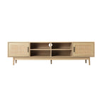 Artiss TV Cabinet Entertainment Unit 180cm Rattan Cole