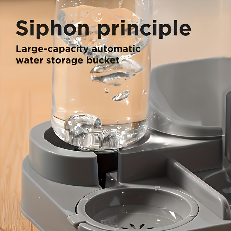 Grey Edition: The Smart Siphon Bucket that Autofills & Stops, Saving Water Effortlessly