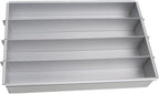 chrox Rectangle Cake Pan, Adjustable Battenberg Cake Mold Square, Multi-Function Cake Mold Baking Pans, Tool With Dividers, Aluminum Cake Pans For Making Brownies, Biteand And Cake