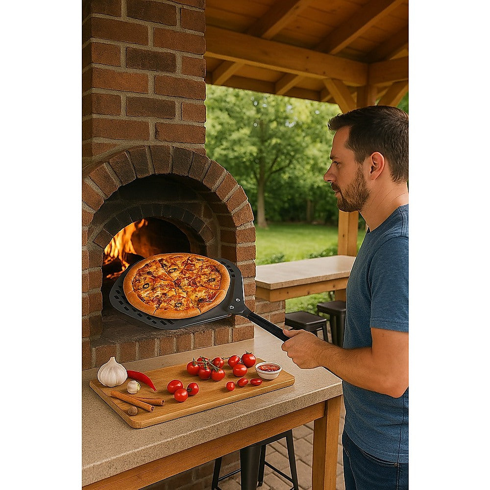 Pizza Paddle Peel Woodfire Outdoor Oven Aluminium