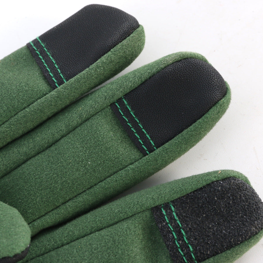 Green Long Gardening Gloves Thorn Proof Rose Pruning Gauntlets with Touchscreen Fingertips Breathable Forearm Protection Daisy Print