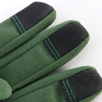 Green Long Gardening Gloves Thorn Proof Rose Pruning Gauntlets with Touchscreen Fingertips Breathable Forearm Protection Daisy Print