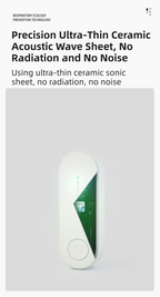 2-Pack Black Household Ultrasonic Mite Remover and Sterilizer - USB Wireless Portable Insect Repeller for Beds and Sofas, Chemical-Free Dust Mite Controller