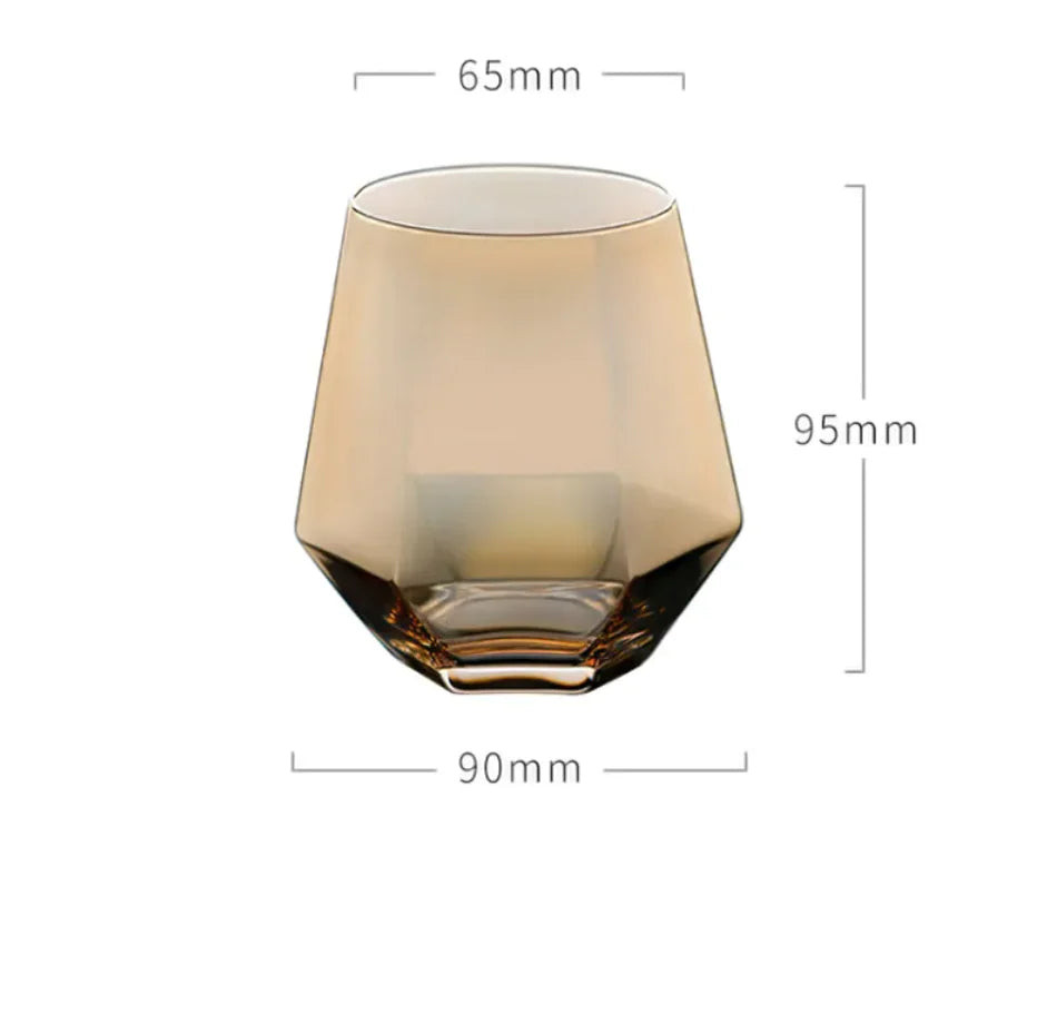 Six-Row Glass Cold Water Bottle